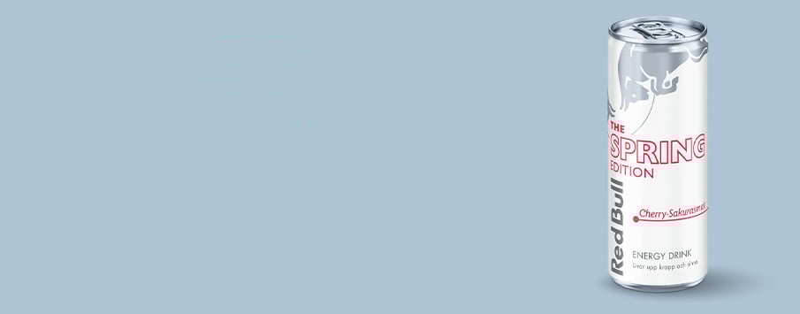 RedBull Spring Edition Med smak av Cherry Sakura